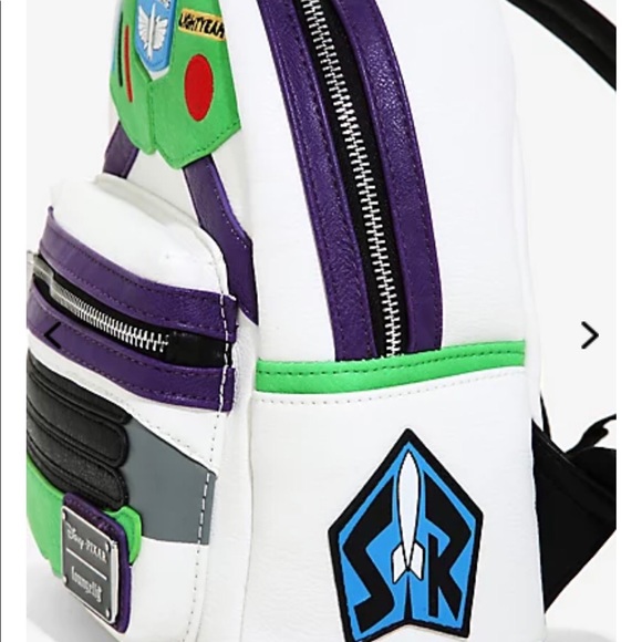 SOLD Disney Loungefly Buzz Lightyear Mini Backpack - Picture 4 of 9